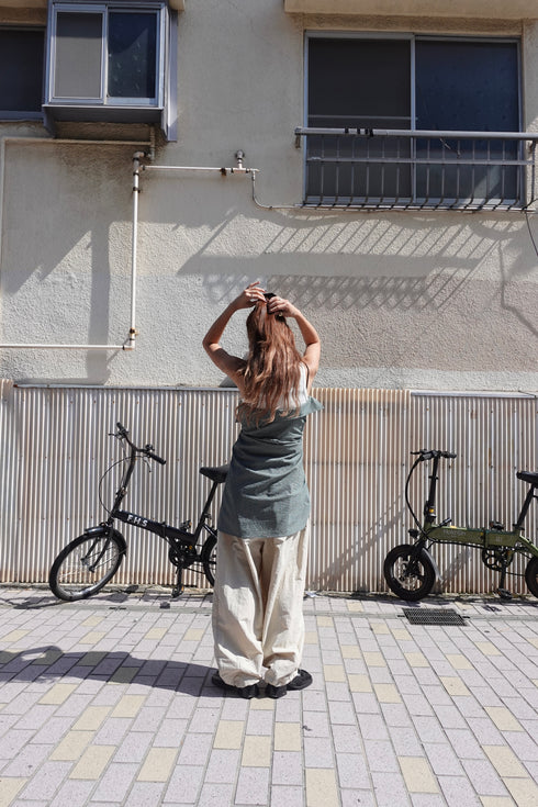 ナイロンドロストパンツ